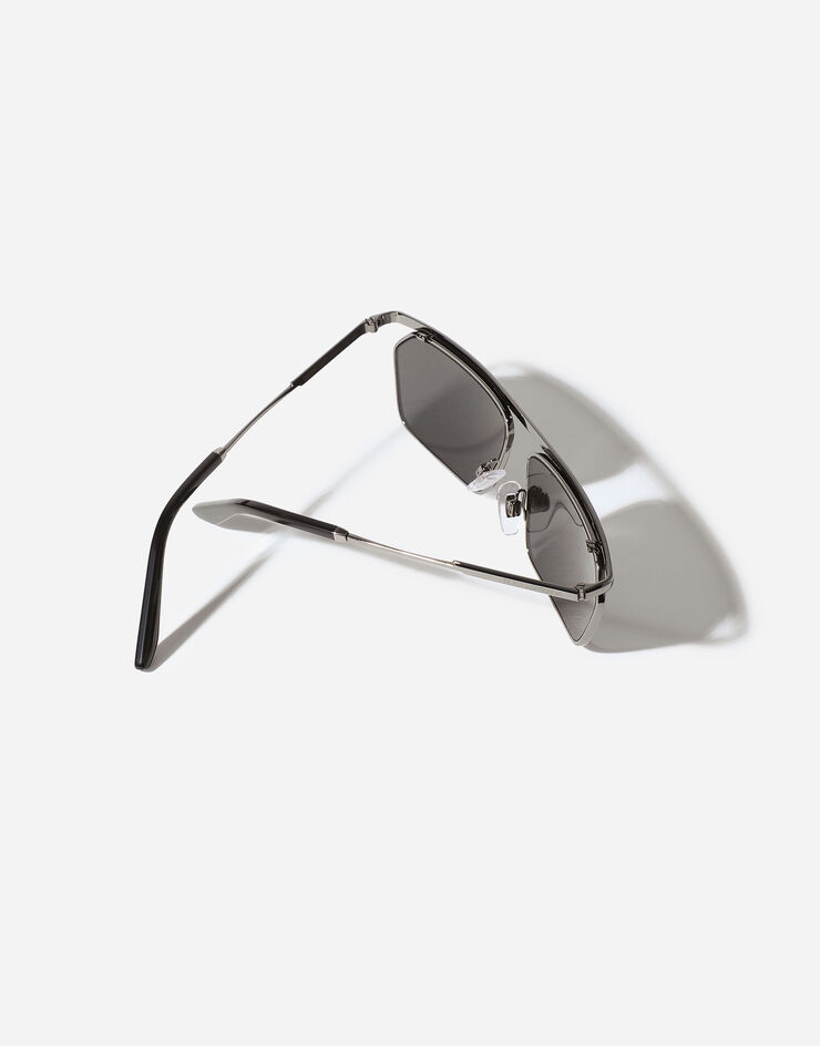 Dolce & Gabbana Metal Classic Sunglasses Gunmetal VG2327VM487