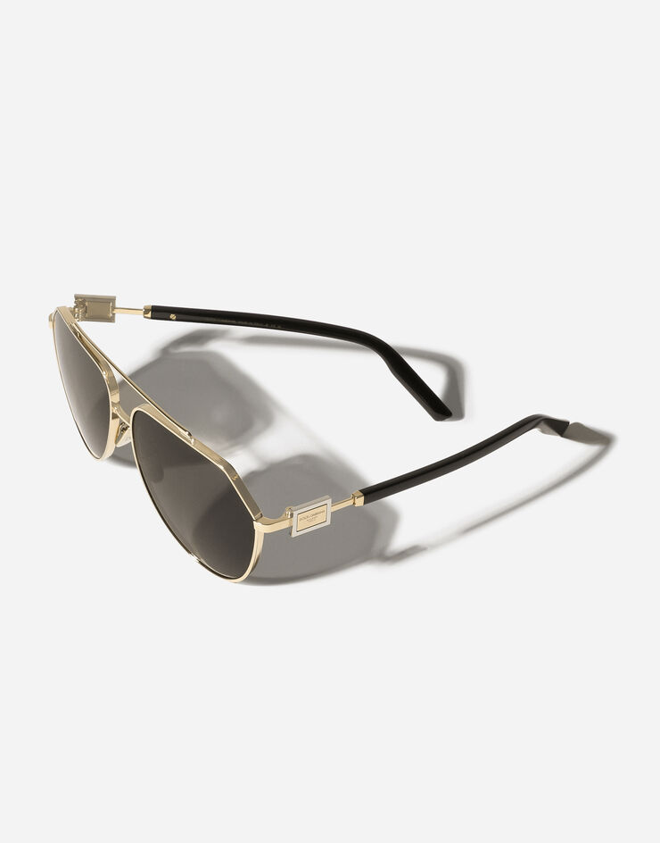 Dolce & Gabbana Occhiali da sole Smart Nero ed oro VG2315VM287