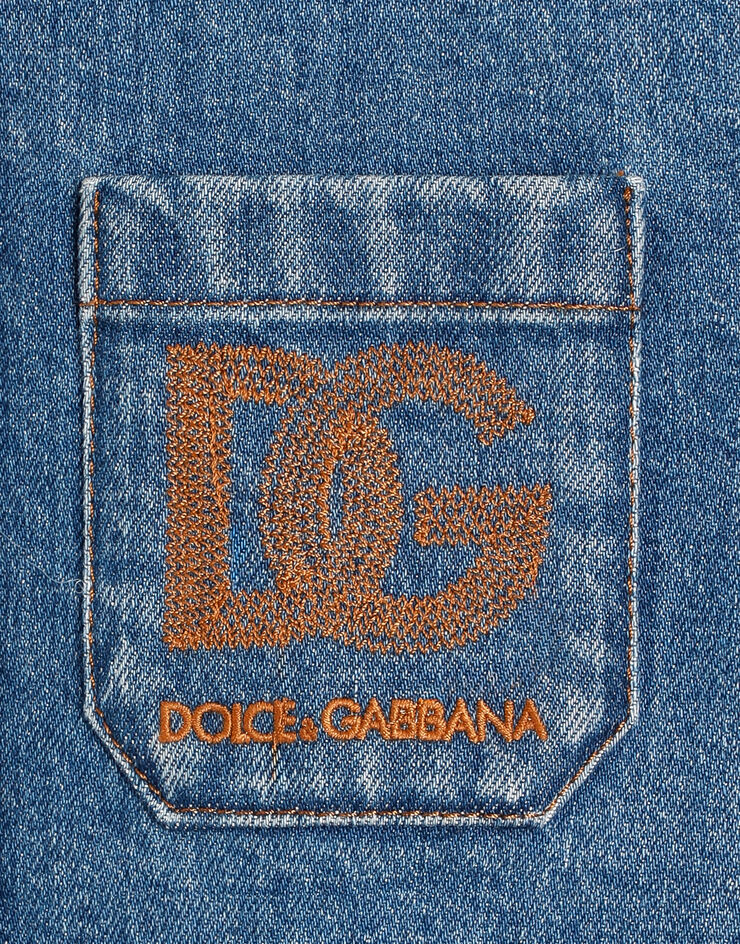 Dolce & Gabbana Denim shirt Multicolor L44S60LDD40