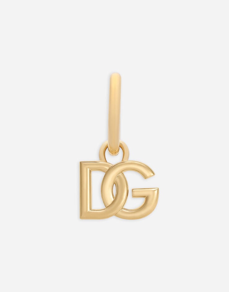 Dolce & Gabbana DG 로고 싱글 이어링 골드 WEO5L1W1111