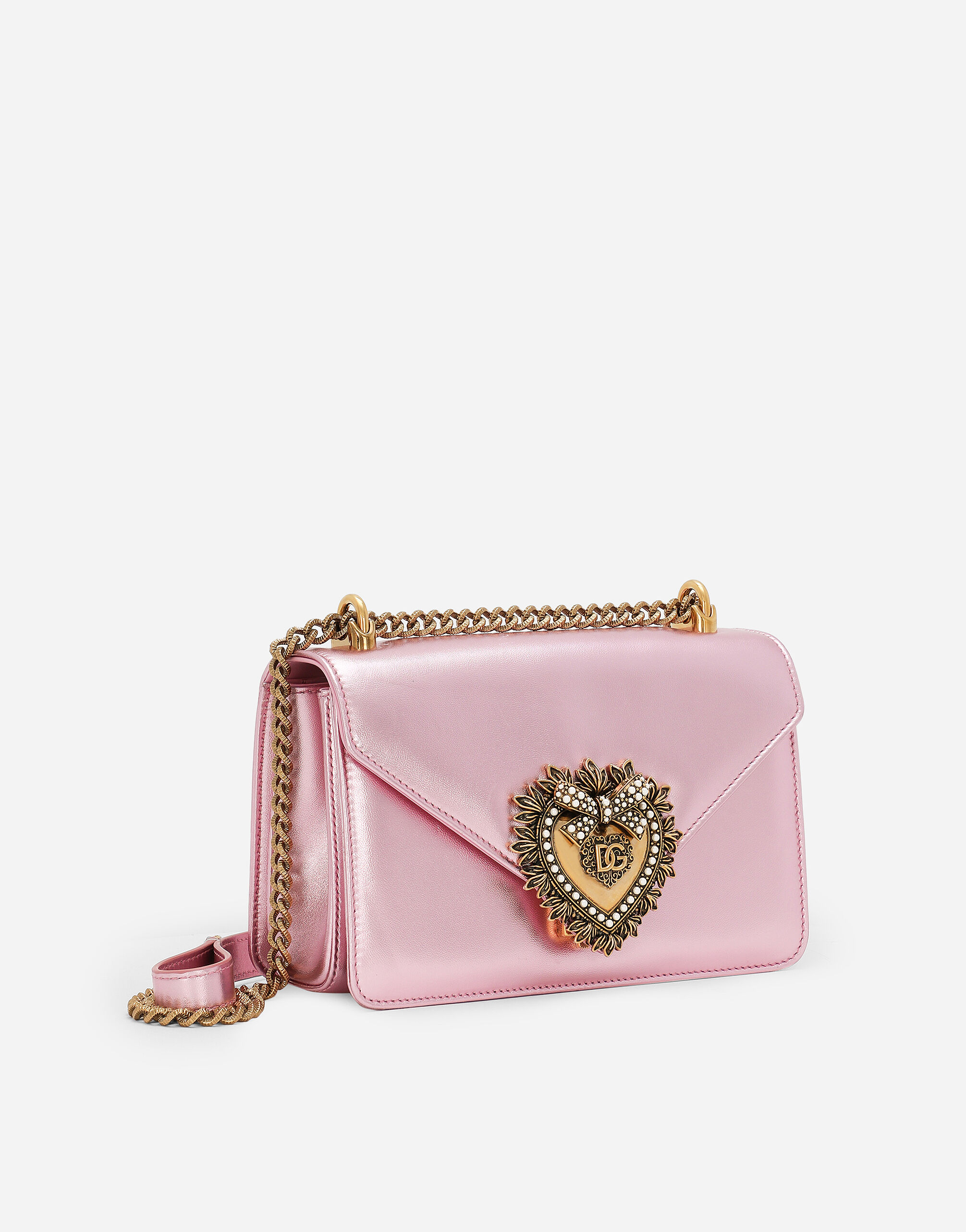 Devotion shoulder bag in Pink for Women Dolce Gabbana US