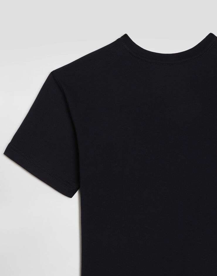 Dolce & Gabbana Jersey t-shirt with logo  L4JTHVG7P8B