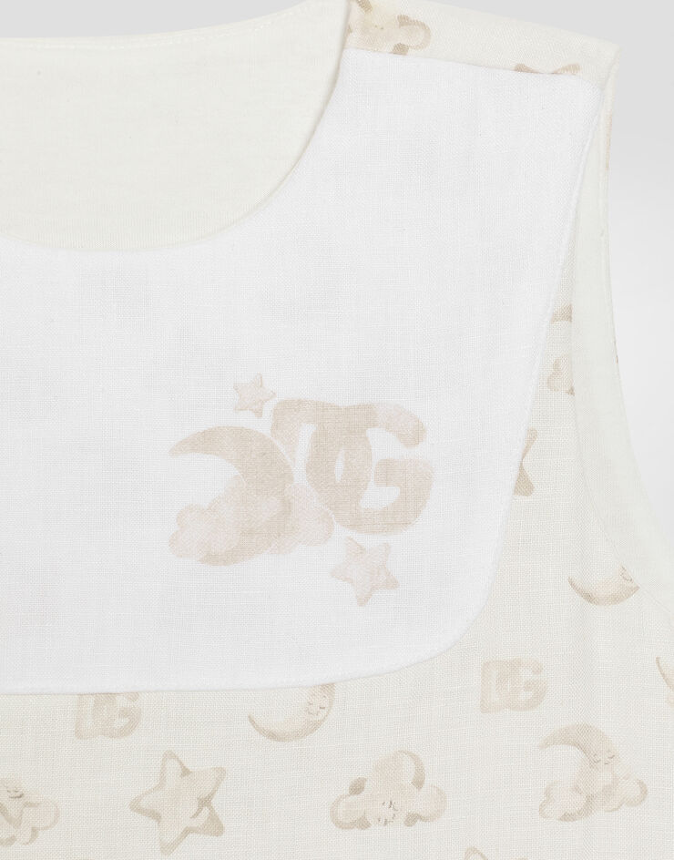 Dolce & Gabbana Nid d’ange en toile à imprimé lunes et étoiles Print LN7A33FS4HW