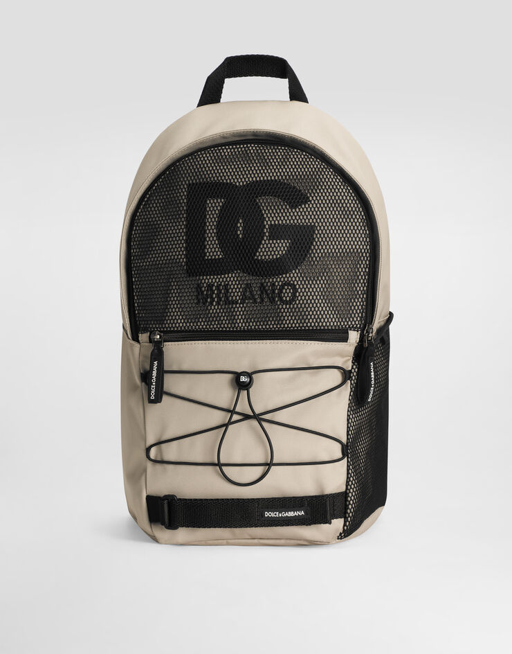 Dolce & Gabbana Nylon backpack with DG logo Multicolor EM0144AM476