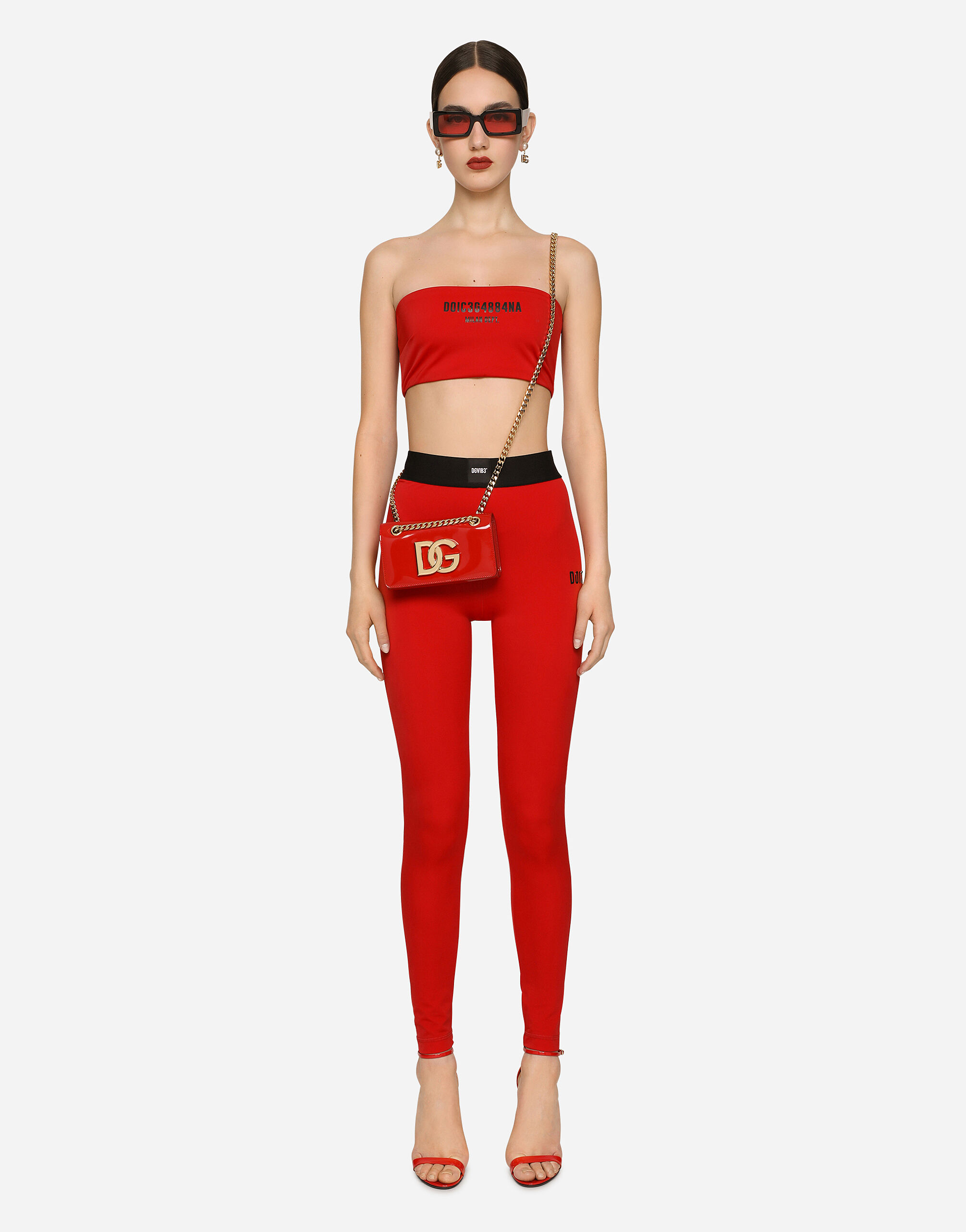 Cropped discount jersey leggings
