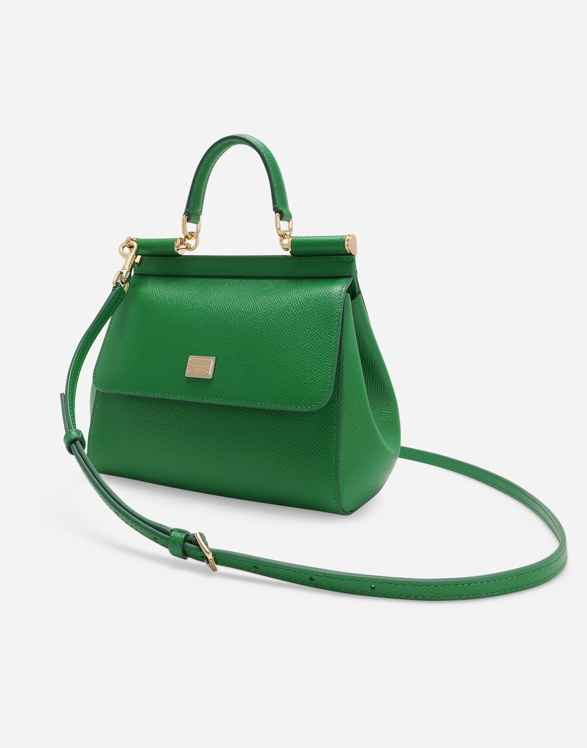 Dolce and gabbana green sicily bag sales