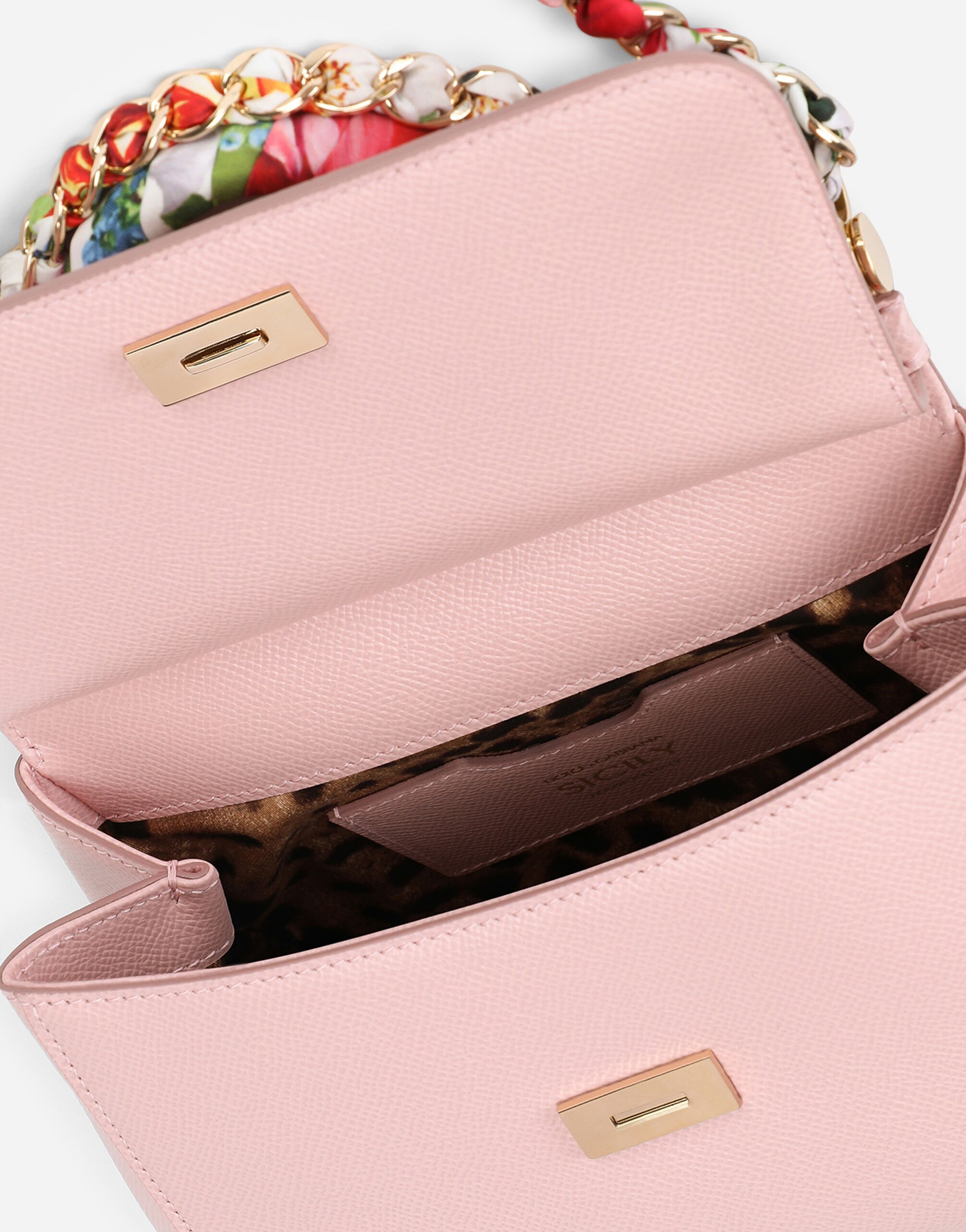 Medium Sicily handbag in Pink for Women Dolce Gabbana