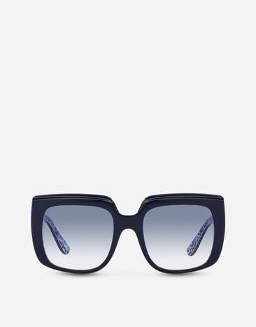 Dolce & Gabbana New Print Sunglasses Black VG6144VN18G
