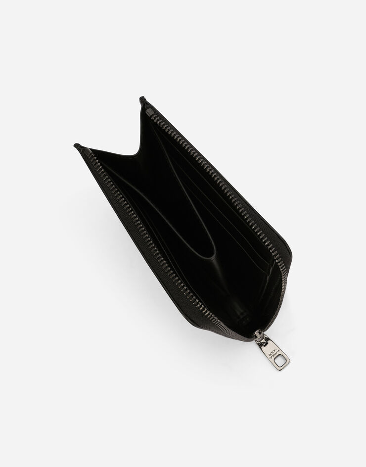 Dolce & Gabbana Calfskin card holder with logo Multicolor BP3273AN244