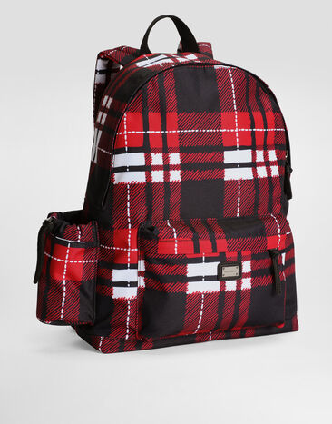 Dolce & Gabbana Printed nylon backpack Multicolor EM0139AV246