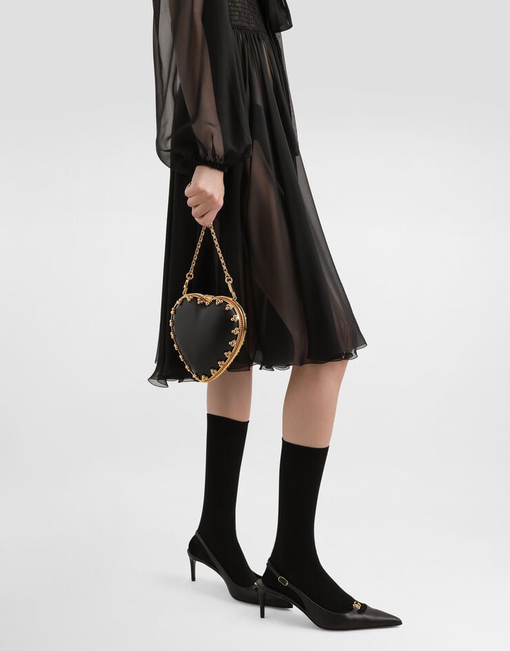 Dolce & Gabbana Minaudière dolce box in nappa leather Multicolor BB7884AZ677