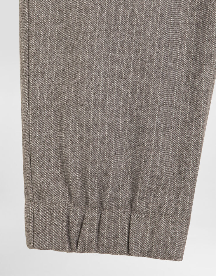 Dolce & Gabbana Pinstripe trousers Multicolor L44P90FURN5
