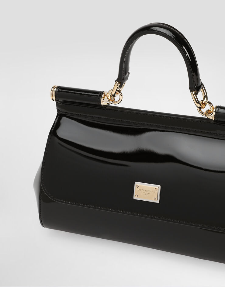 Dolce & Gabbana Borsa a mano Sicily piccola Nero BB7116A1037