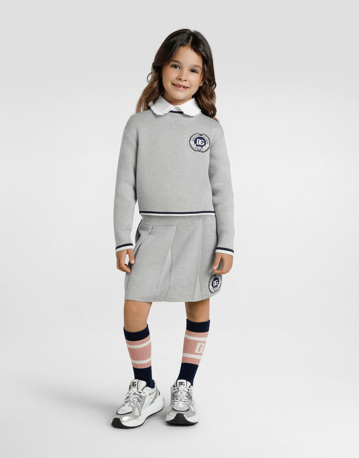 Dolce & Gabbana knit skirt Grey L5KI06JDVB7