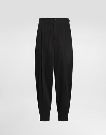 Dolce & Gabbana Cotton trousers Dolce & Gabbana Cotton trousers Black GP222TFUFL9