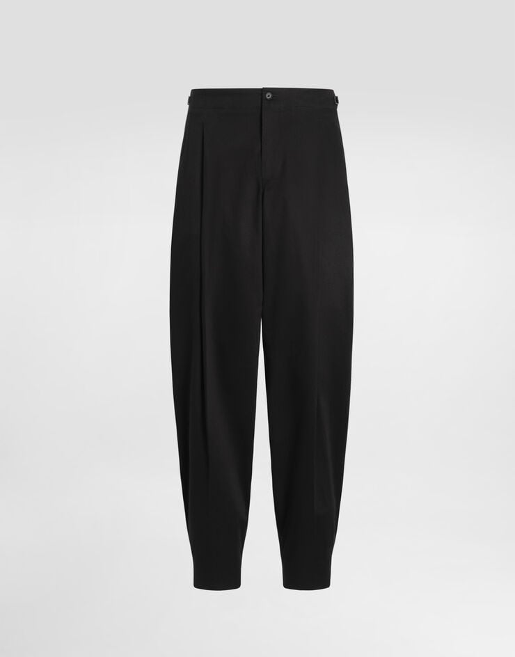 Dolce & Gabbana Cotton trousers Dolce & Gabbana Cotton trousers Black GP222TFUFL9