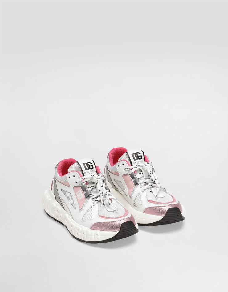 Dolce & Gabbana Nylon and mesh sneakers Multicolor DA5290AW521