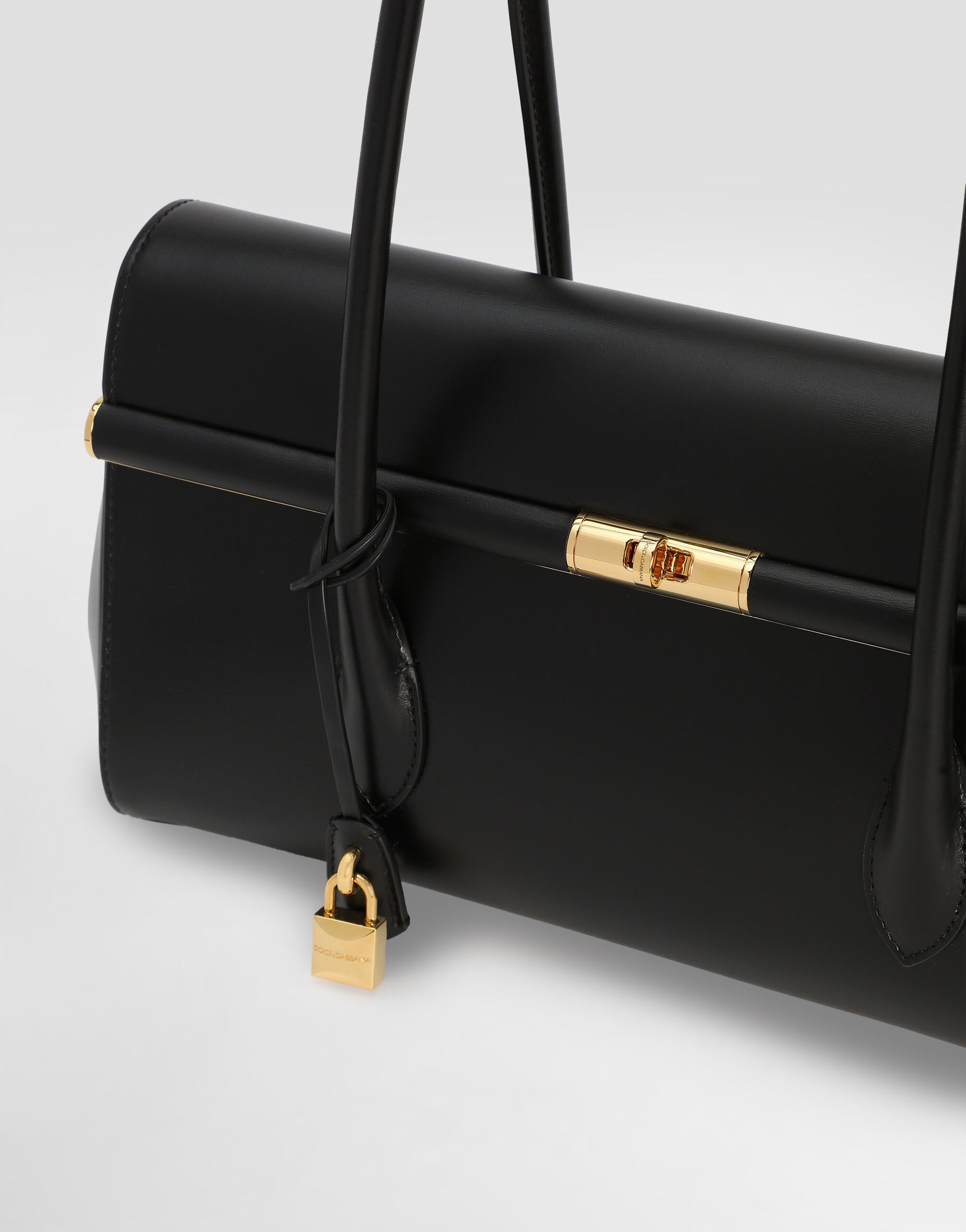 Marlene handbag in palmellato calfskin in Black for Women