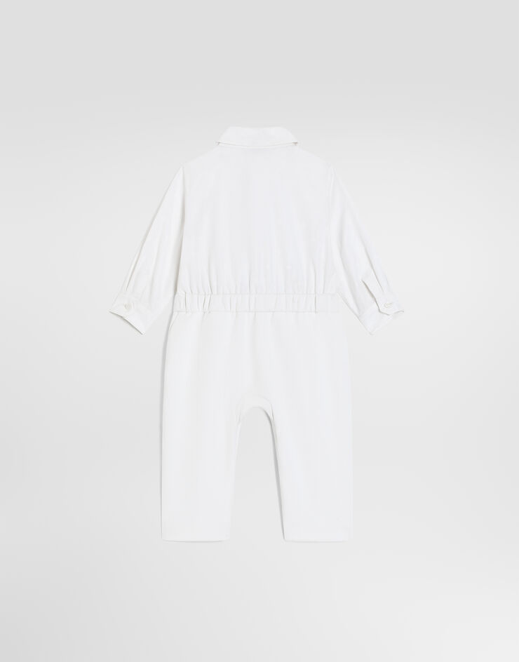 Dolce & Gabbana Jersey jacquard romper Multicolor L12O06G7P4C