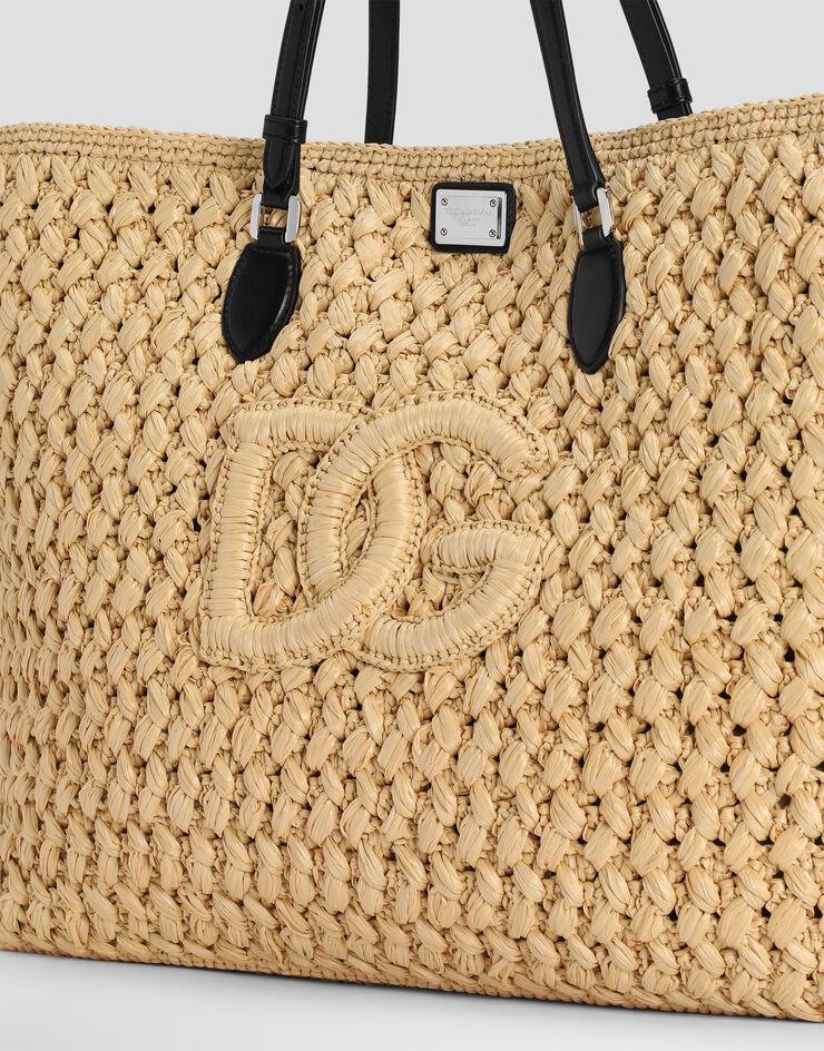Dolce & Gabbana Atene raffia shopping bag Dolce & Gabbana Atene raffia shopping bag Multicolor BM2655A0756