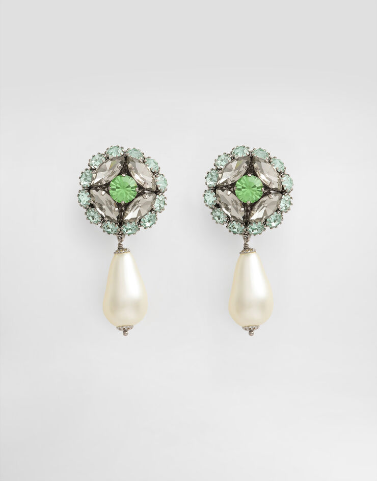 Dolce & Gabbana Re edition clip earrings Multicolor WES2R3W1111