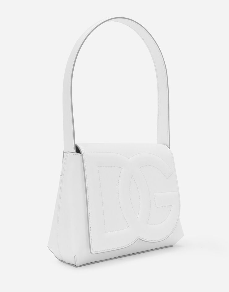 Dolce & Gabbana Schultertasche DG Logo Bag Weiss BB7516AW576