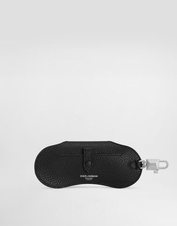 Dolce & Gabbana Calfskin eyewear case Black BP3477A0370