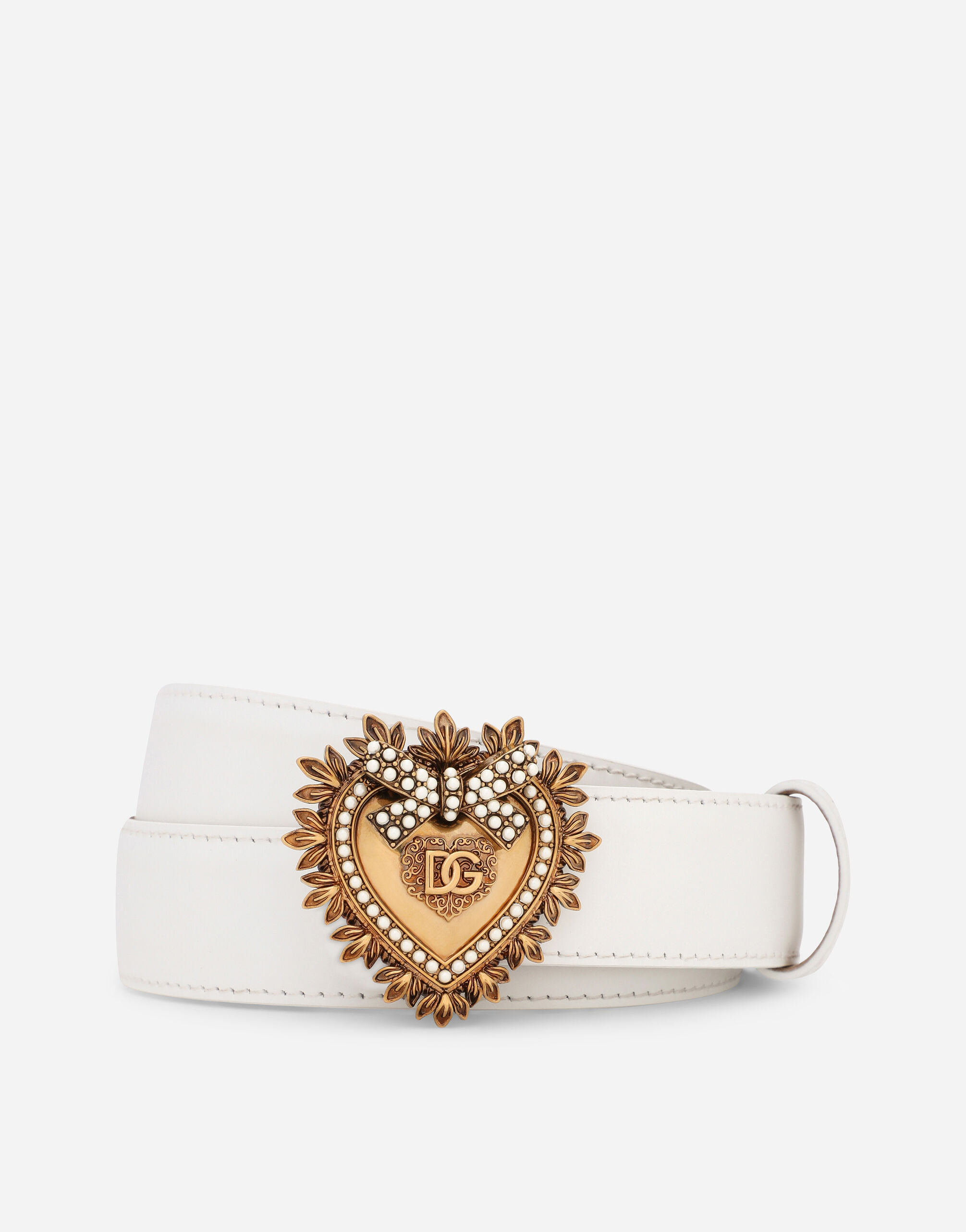 Dolce and top gabbana heart belt