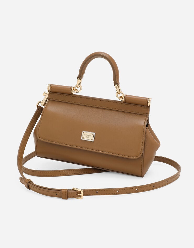Dolce&Gabbana Small Sicily handbag Brown BB7116AN767