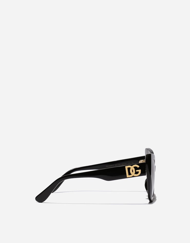 Dolce & Gabbana Солнцезащитные очки DG Crossed черный VG440FVP18G
