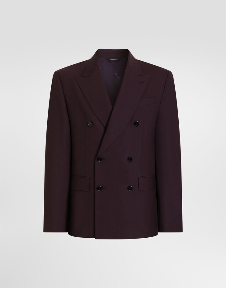 Dolce & Gabbana Sicilia light double-breasted wool jacket Dolce & Gabbana Sicilia light double-breasted wool jacket G2TV8TFUBG5