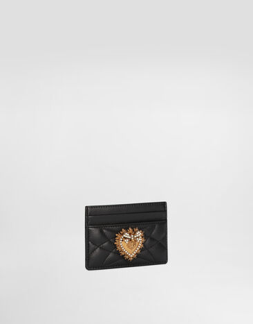 Dolce & Gabbana Porte-cartes de crédit Devotion Noir BI0330AV967