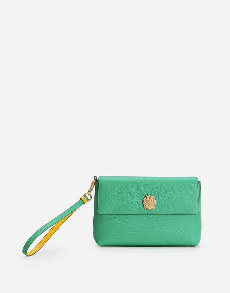 Dolce & Gabbana Borsa porta cibo per cani Verde BD0020A6453