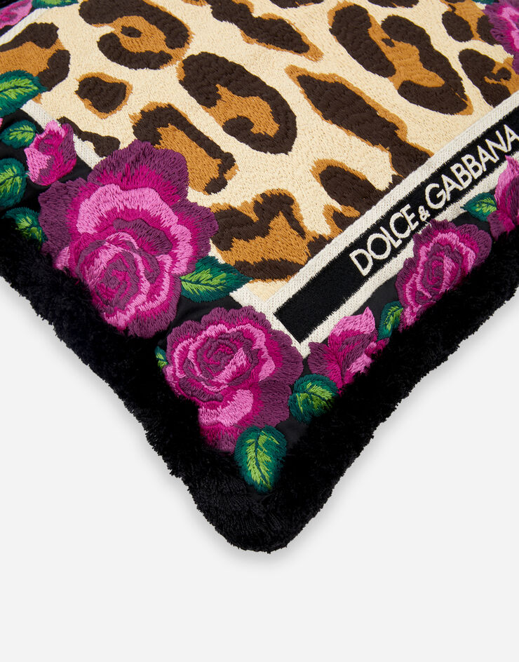 Dolce & Gabbana Embroidered Cushion small Multicolor TCE016TCABX