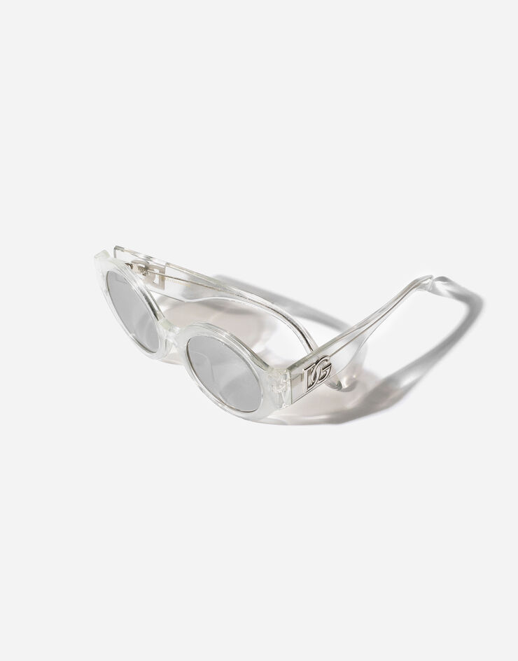 Dolce & Gabbana Sicilian StreetSunglasses White/glitter VG401JVP86G