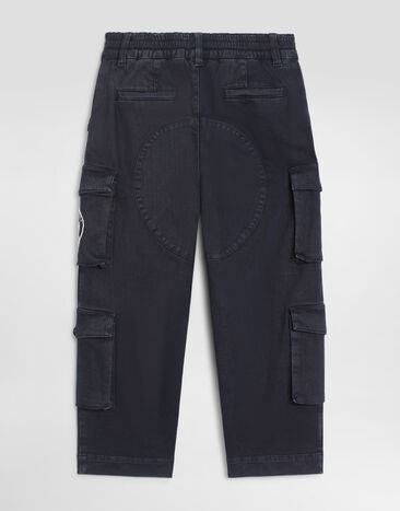 Dolce & Gabbana Pantalones cargo en gabardina  L45P16LY113