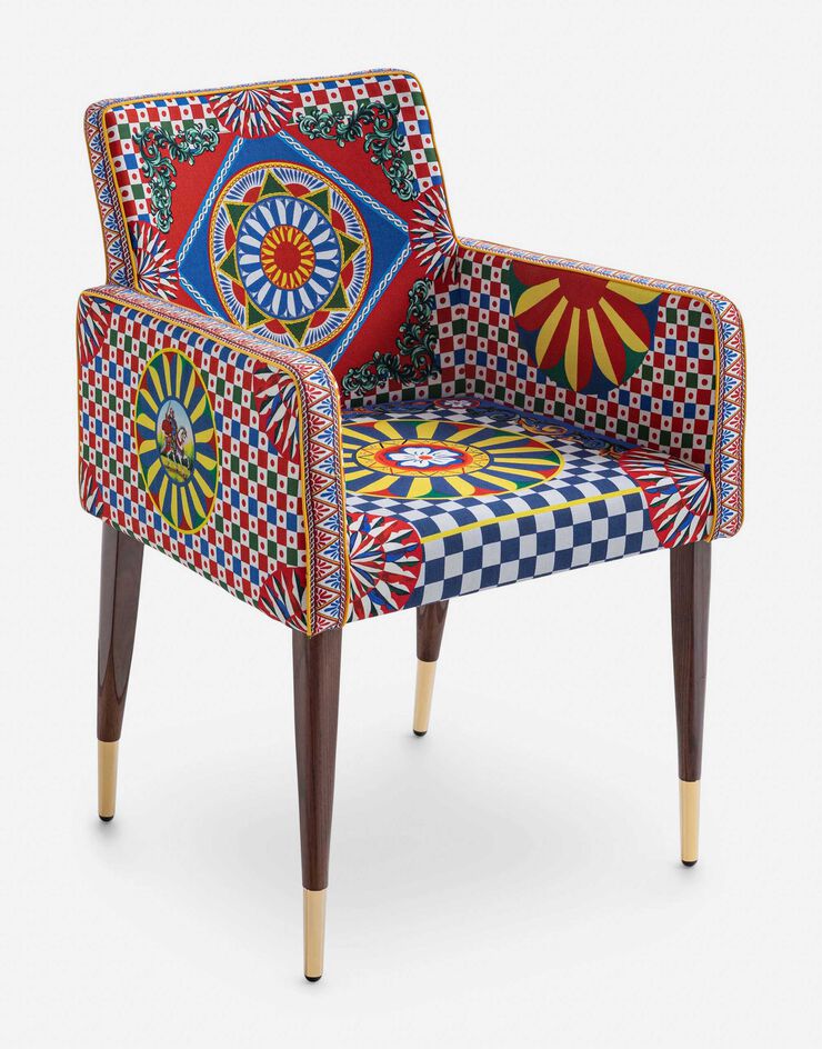 Dolce & Gabbana Mimosa Chair Multicolor TAE043TEAA4