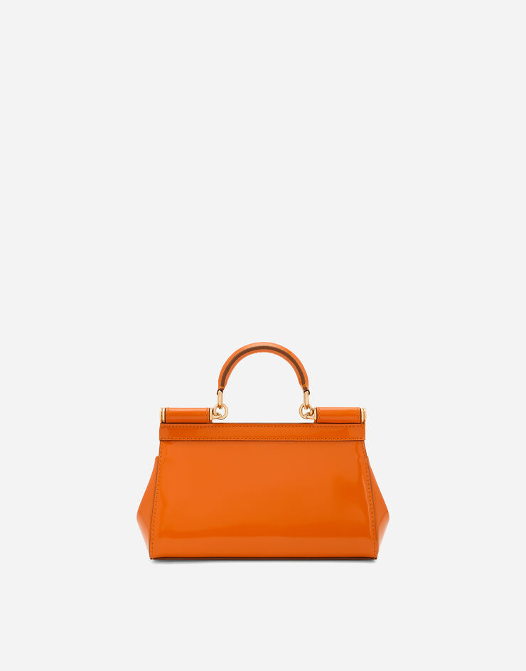 Dolce & Gabbana Sac à main Sicily petit format Orange BB7116A1037