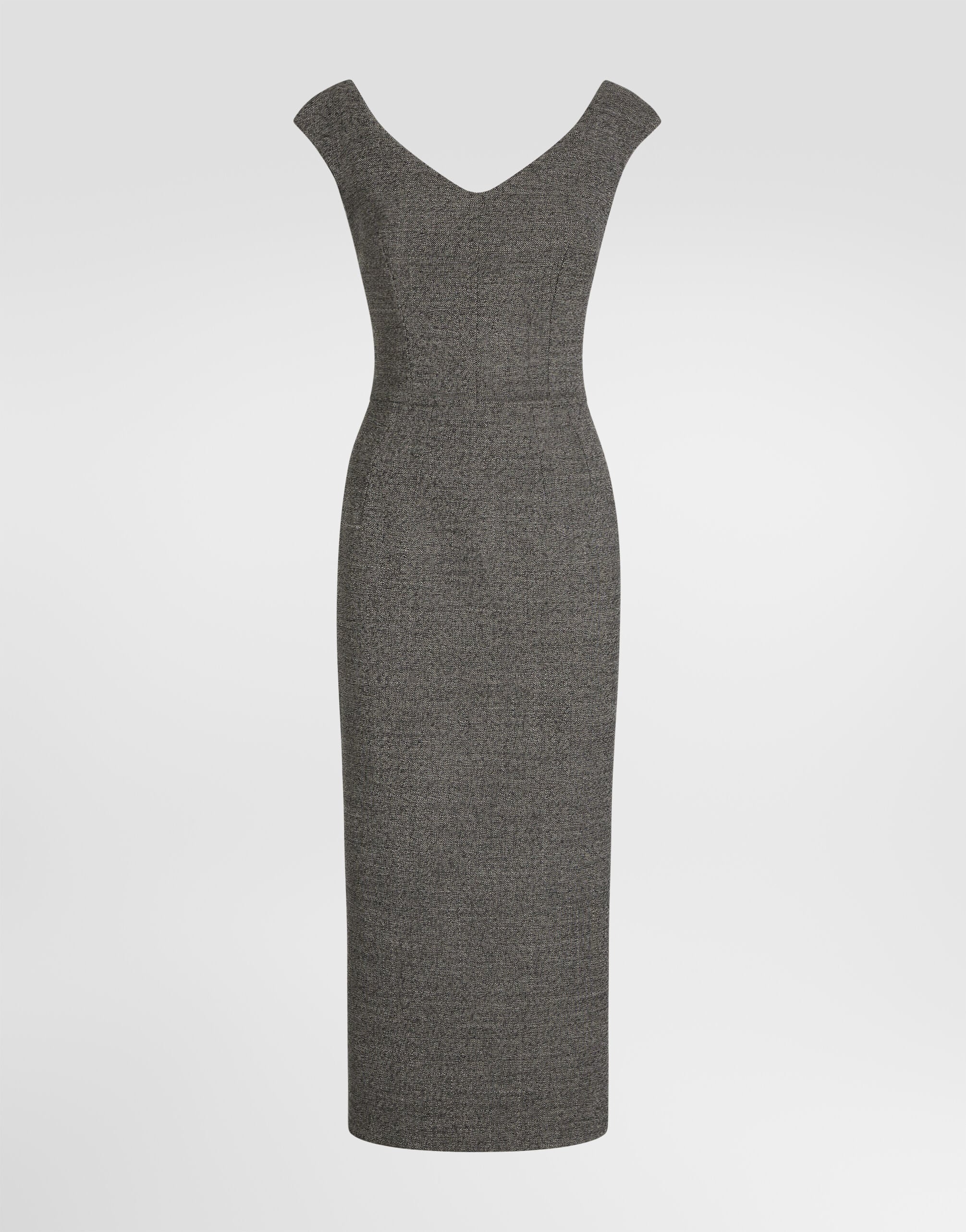Wool sheath dress