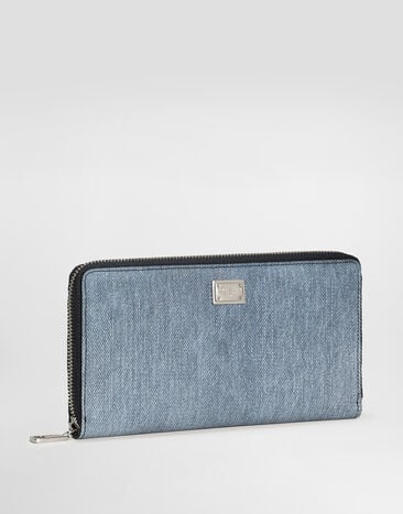 Dolce & Gabbana Denim nubuck wallet Dolce & Gabbana Denim nubuck wallet Denim BP1672AY520