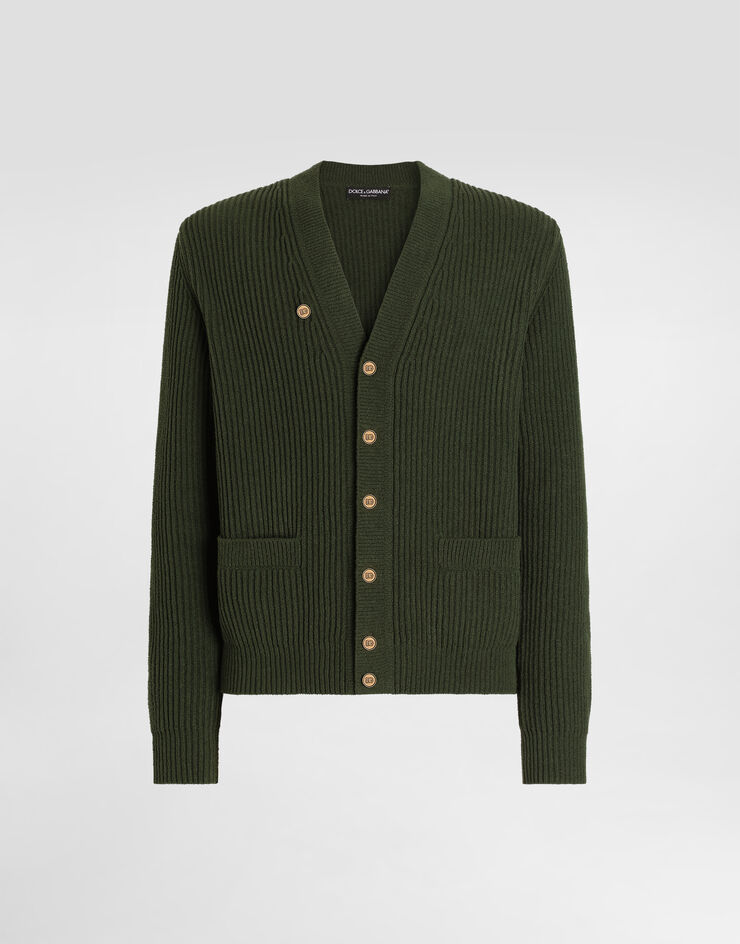 Dolce & Gabbana English rib knit cardigan  GXVAKTJGMKE