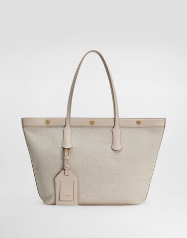 Dolce & Gabbana حقيبة تسوق أثينا القماشية متعدد الألوان BB7826AN236
