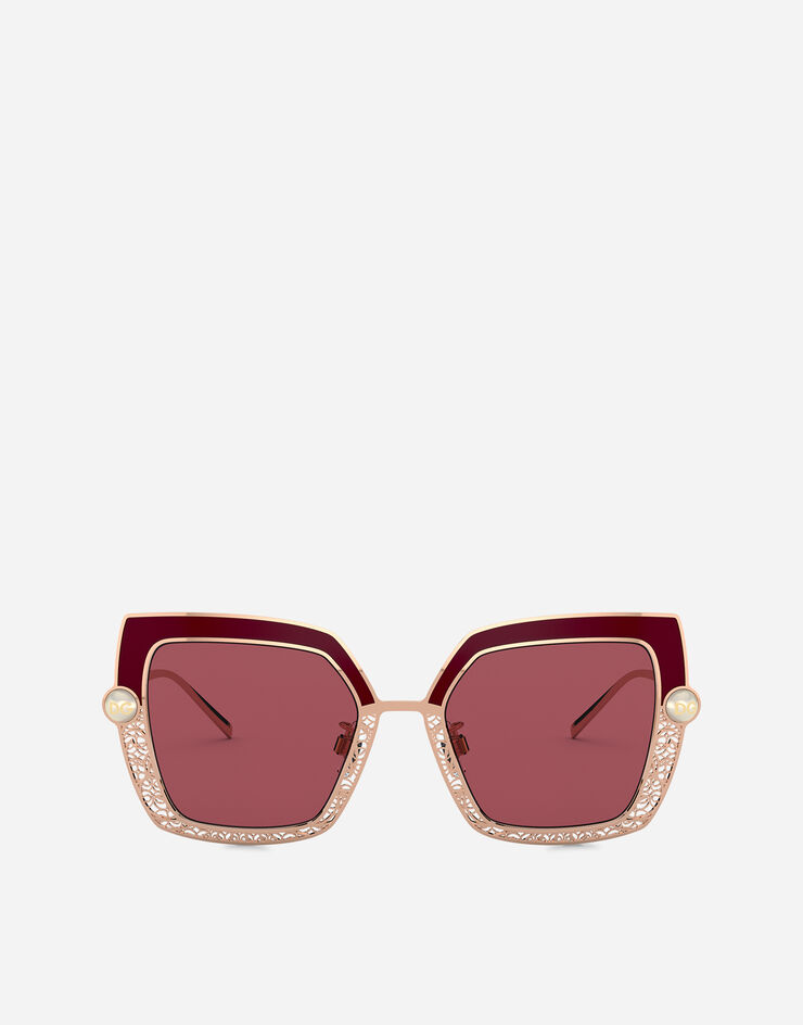 Dolce & Gabbana Filigree & pearls sunglasses BORDEAUX VG2251VA369