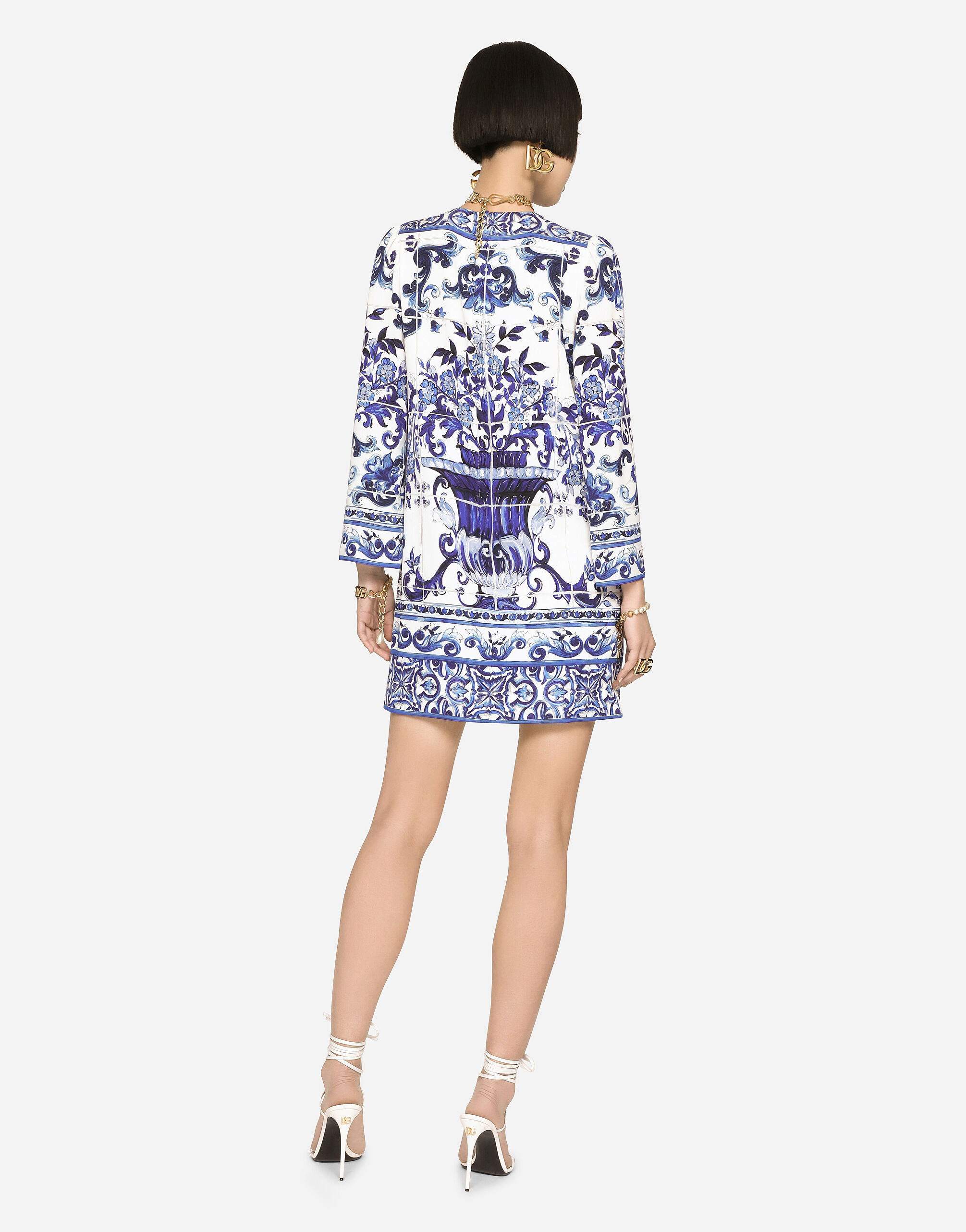 Dolce & gabbana majolica print discount