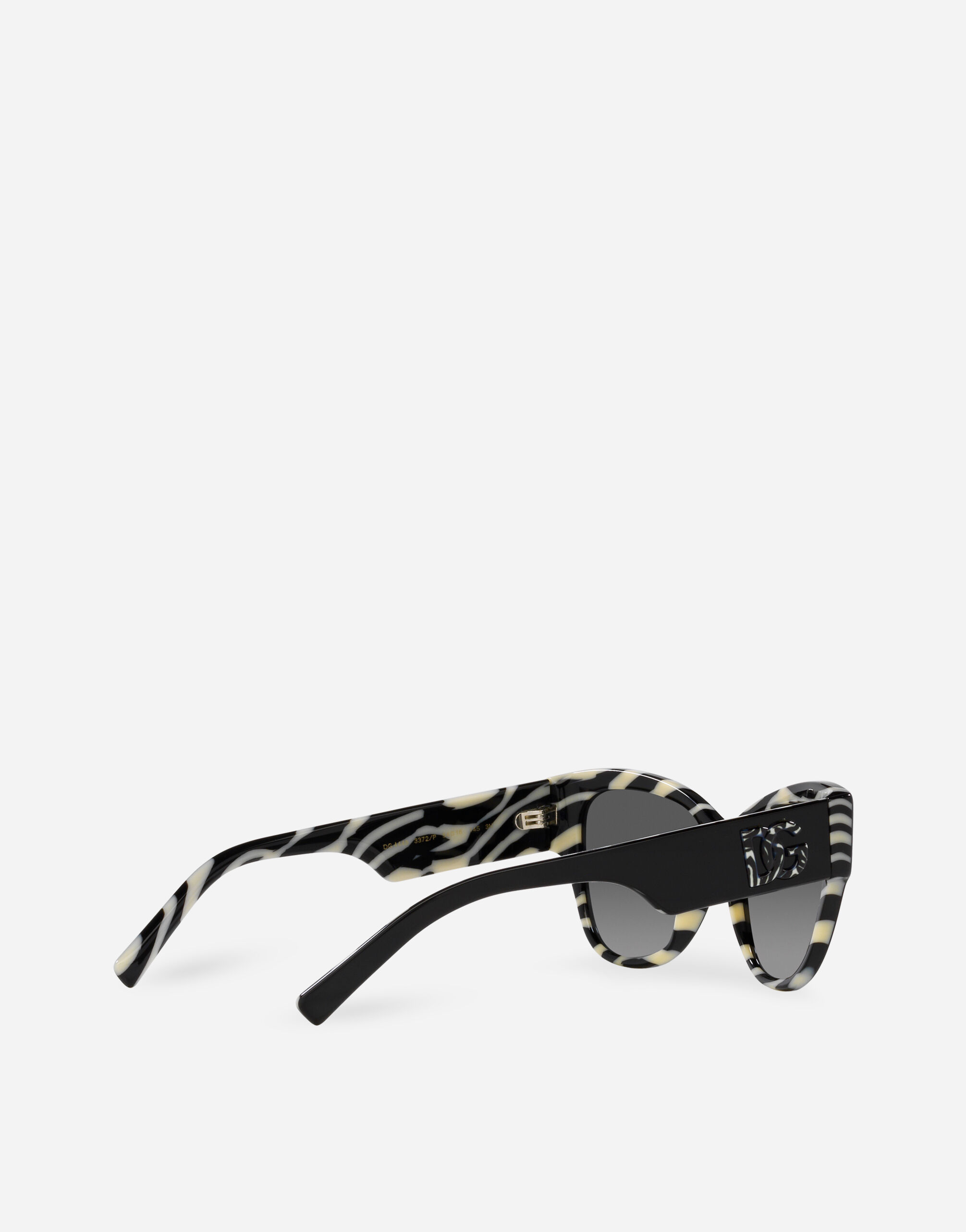 DG Logo sunglasses in Black for Dolce Gabbana