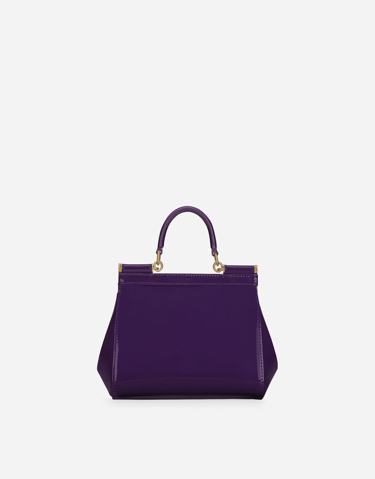 Dolce & Gabbana Henkeltasche Sicily mittelgroß Violett BB6003A1471