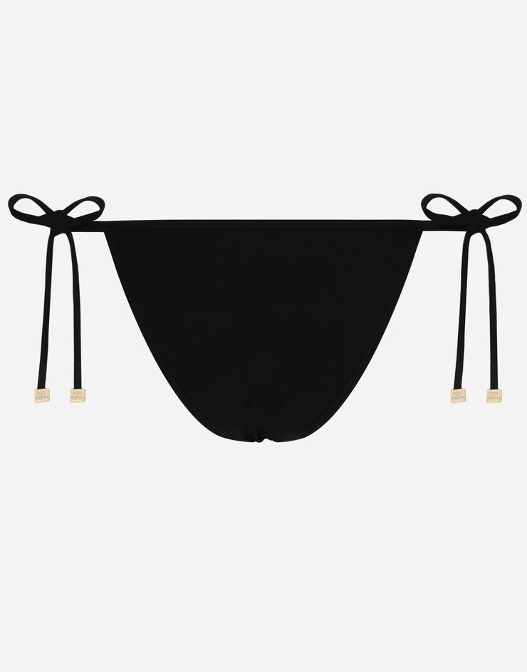 String bikini bottoms in Black for for Women Dolce&Gabbana®