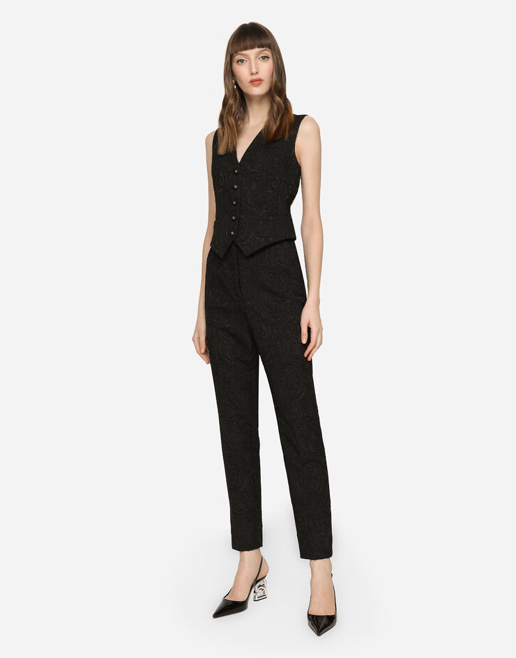 Dolce & Gabbana GILET Black F79H5TFJUBL