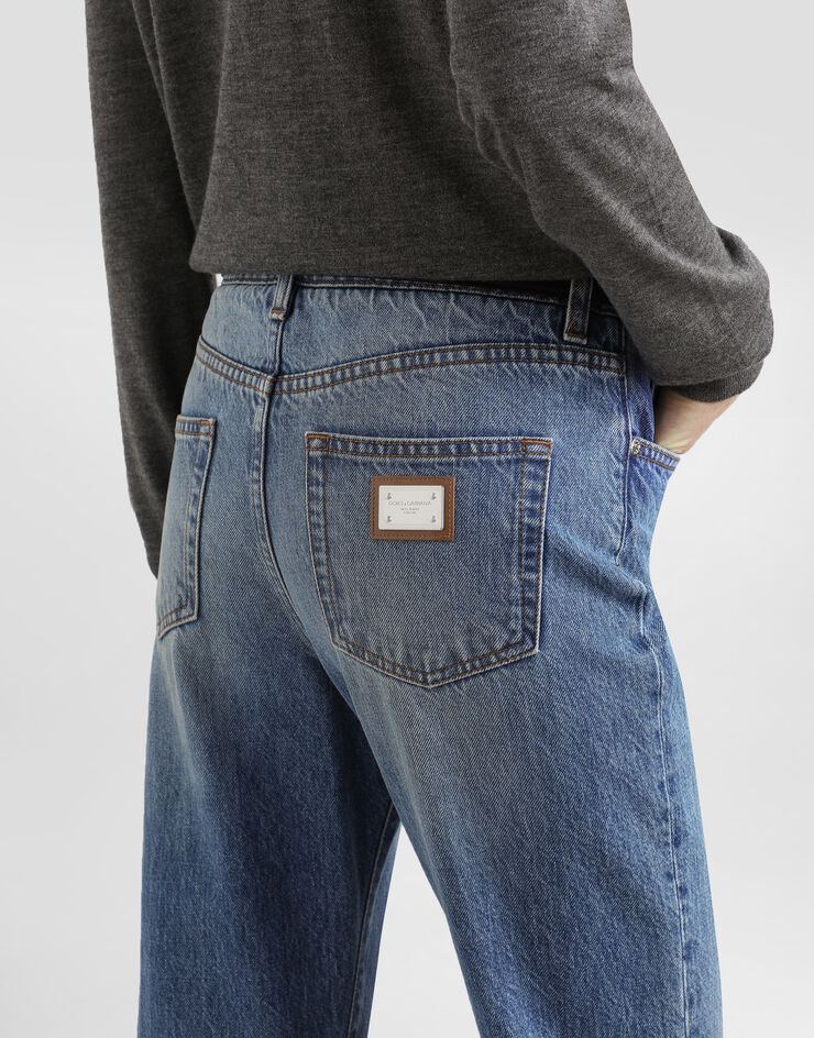 Dolce & Gabbana 5-pocket denim trousers Multicolor FTC8TDG8MR9
