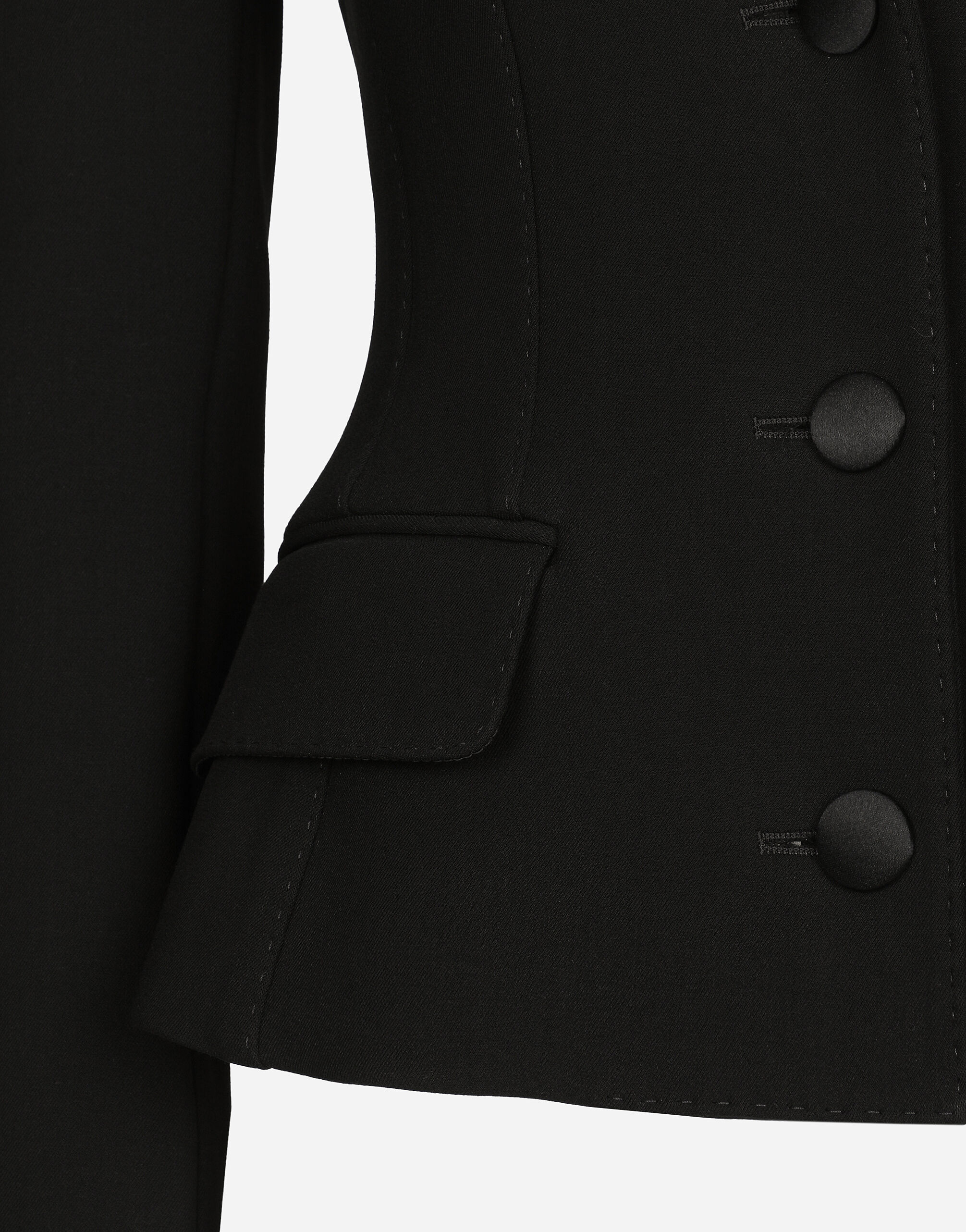 アウターその他 DOLCE & GABBANA Woman Blazer Black F27AWTFUBF1 N0000 Single-breasted wool Dolce jacket in Black for Women